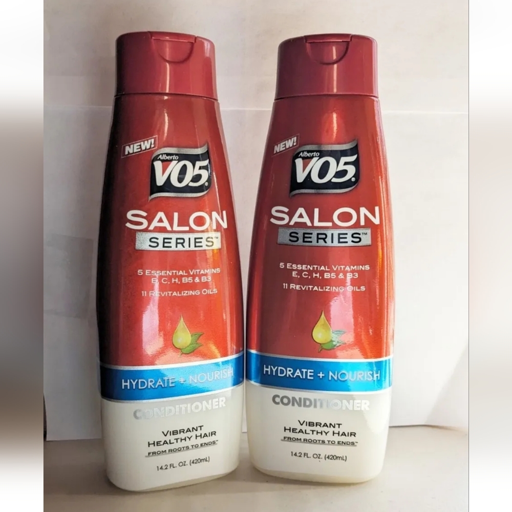 (2) V05 Salon Series Hydrate + Nourish Conditioner 14.2oz NEW